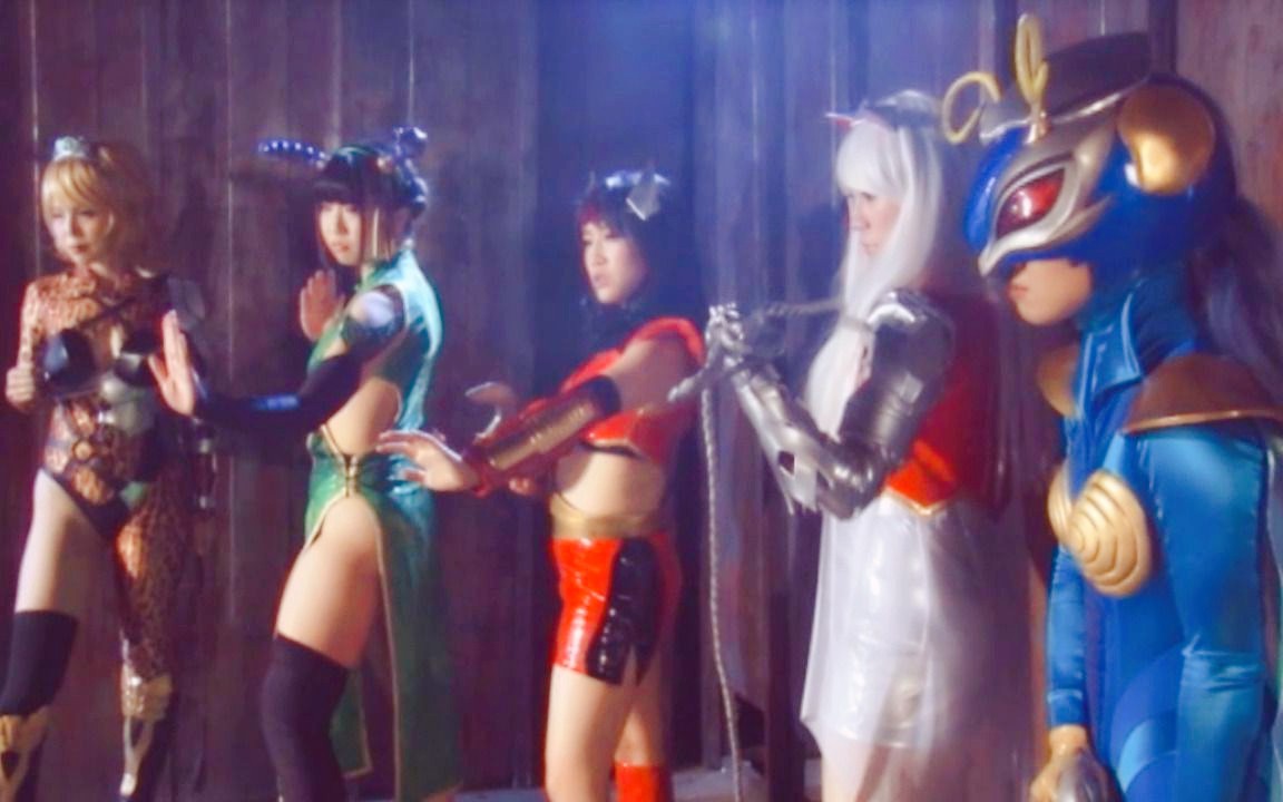 giga女战士之真人版假面超人,giga男战士vs反派女干部