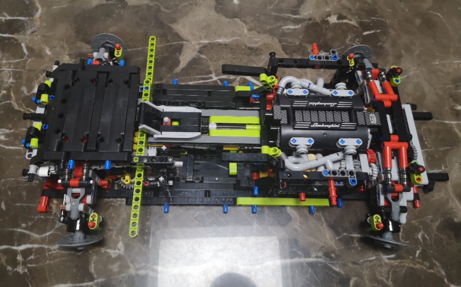 活动作品乐高机械组42115兰博基尼拼装记录4