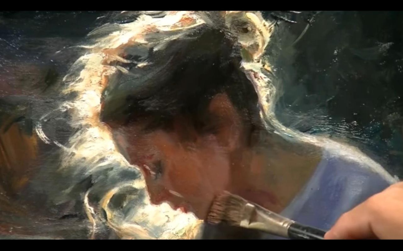 如何让背光画的好看,西班牙画家弗拉基米尔61volegov系列_哔哩哔哩