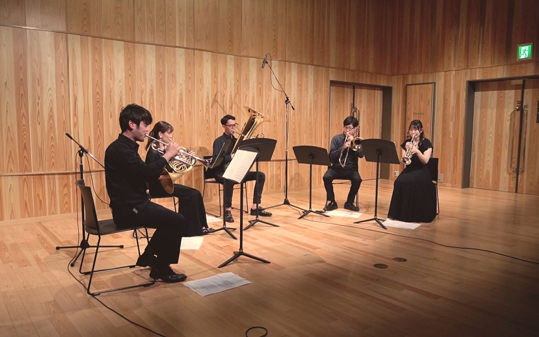 [图]【铜管五重奏】Hayato Hirose：Cotswolds Pictures for Brass Quintet