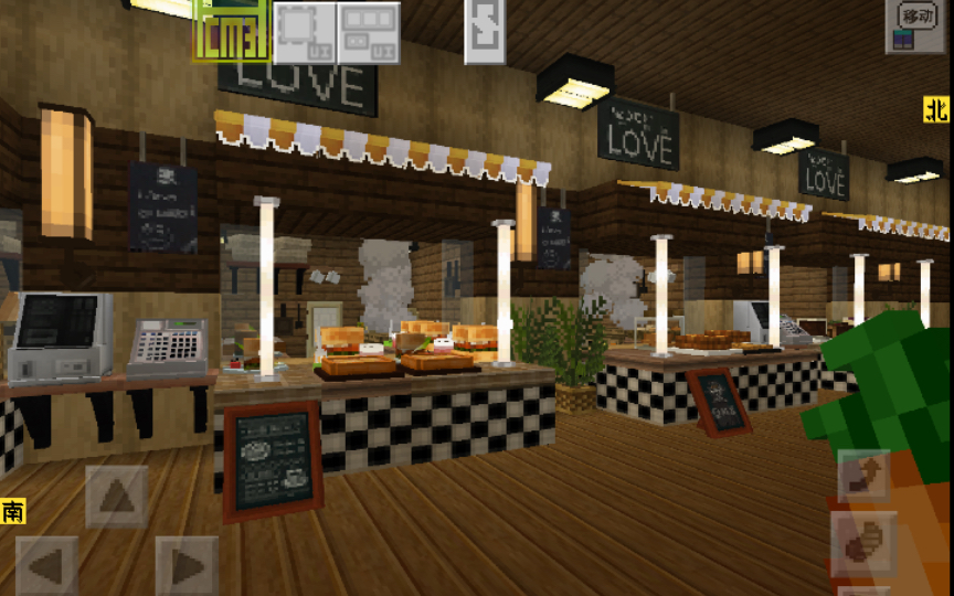 【我的世界】minecraft 动物园区餐厅部分_手机游戏热门视频