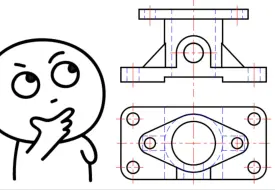 下载视频: 制图必考，组合体尺寸标注，结合上个视频看效果更好。