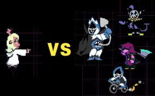 Descargar video: [DELTARUNE]Noello用雪葬对抗第一章头目。