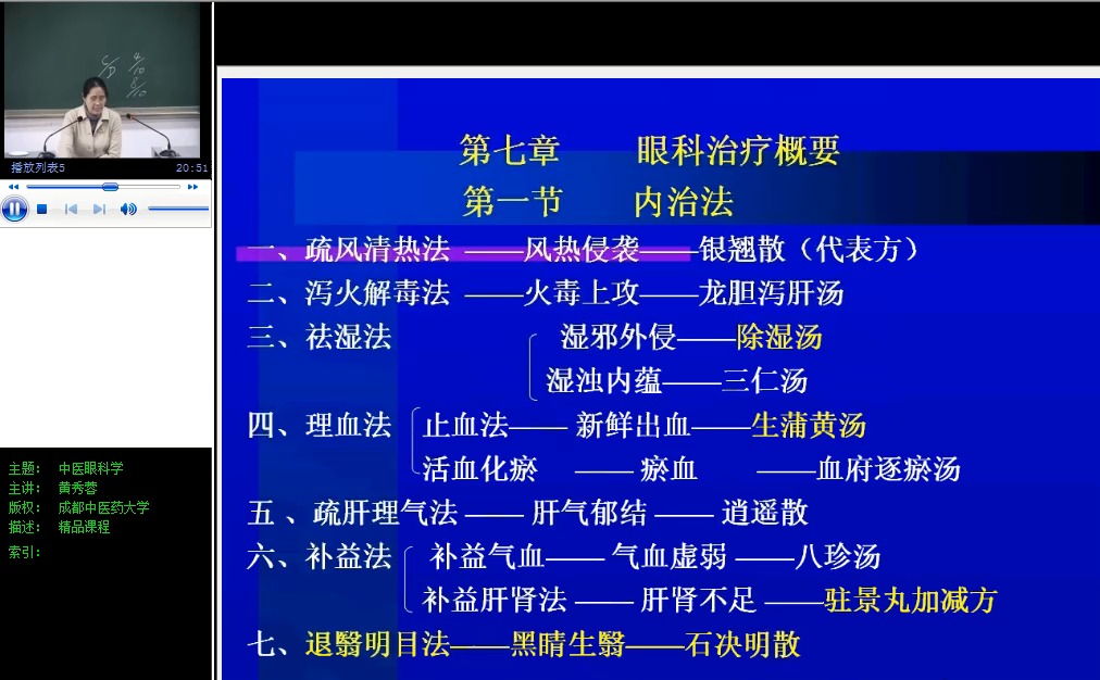 14、眼科特殊检查3、眼科治疗概要内治法、外治法1哔哩哔哩bilibili