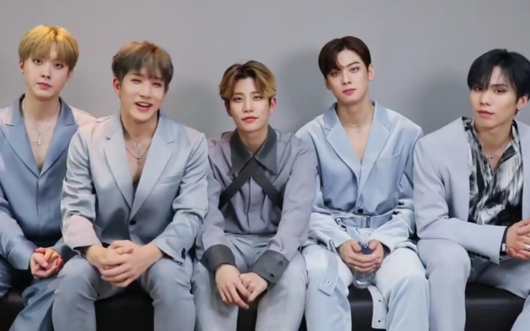 200117【astro】 blue flame cover 反应视频