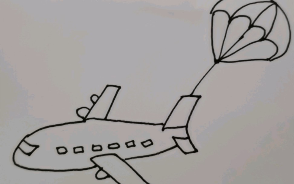 那架飞机终究没有降落伞