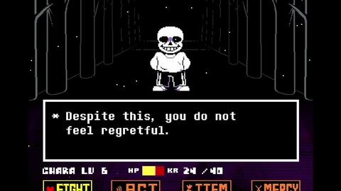 UNDERTALE - promised. Sans fight remake!_哔哩哔哩bilibili