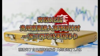 Download Video: 套现6亿后，贵州老板进入离场倒计时，一家三口均持美国绿卡