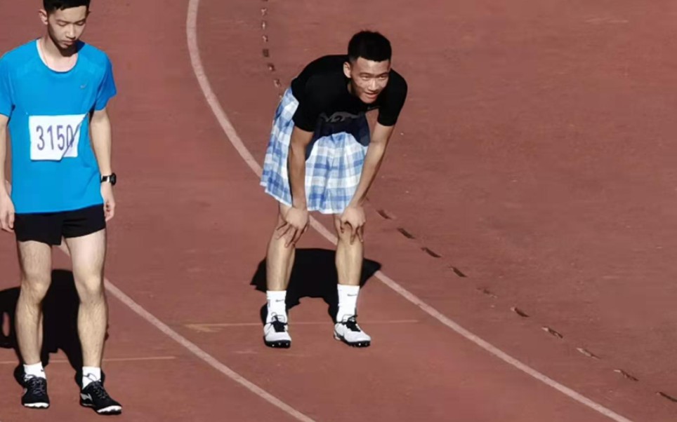 【运动会】这才是猛男该有的样子,穿jk跑4*100接力/男生穿jk跑步