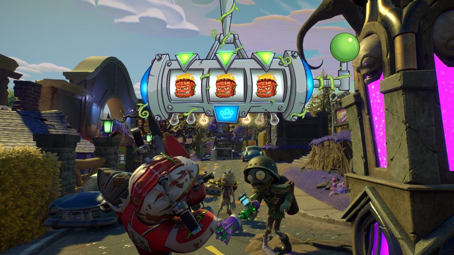 花园战争2:和小木 and 4399dd and 我哥 一起康复训练