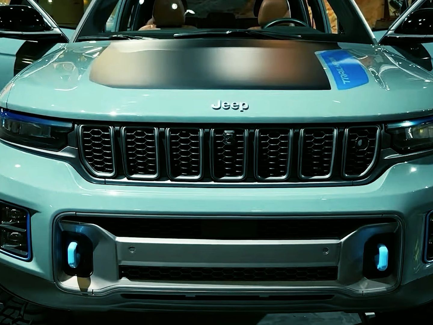 全新2024年jeep大切诺基trailhawk运动suv - 外部和内部 4k