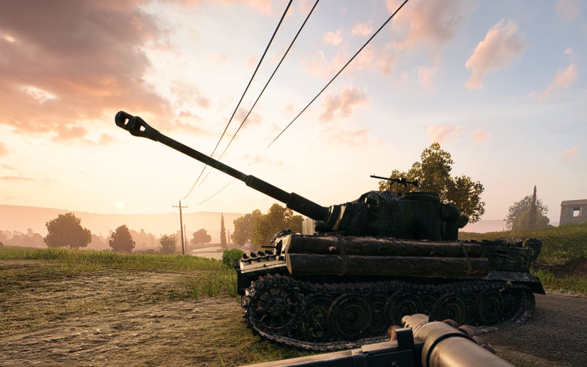 虎式歼星炮 拳打宇宙飞船 珍贵早期影像 战地5 坦克防空_哔哩哔哩 (゜