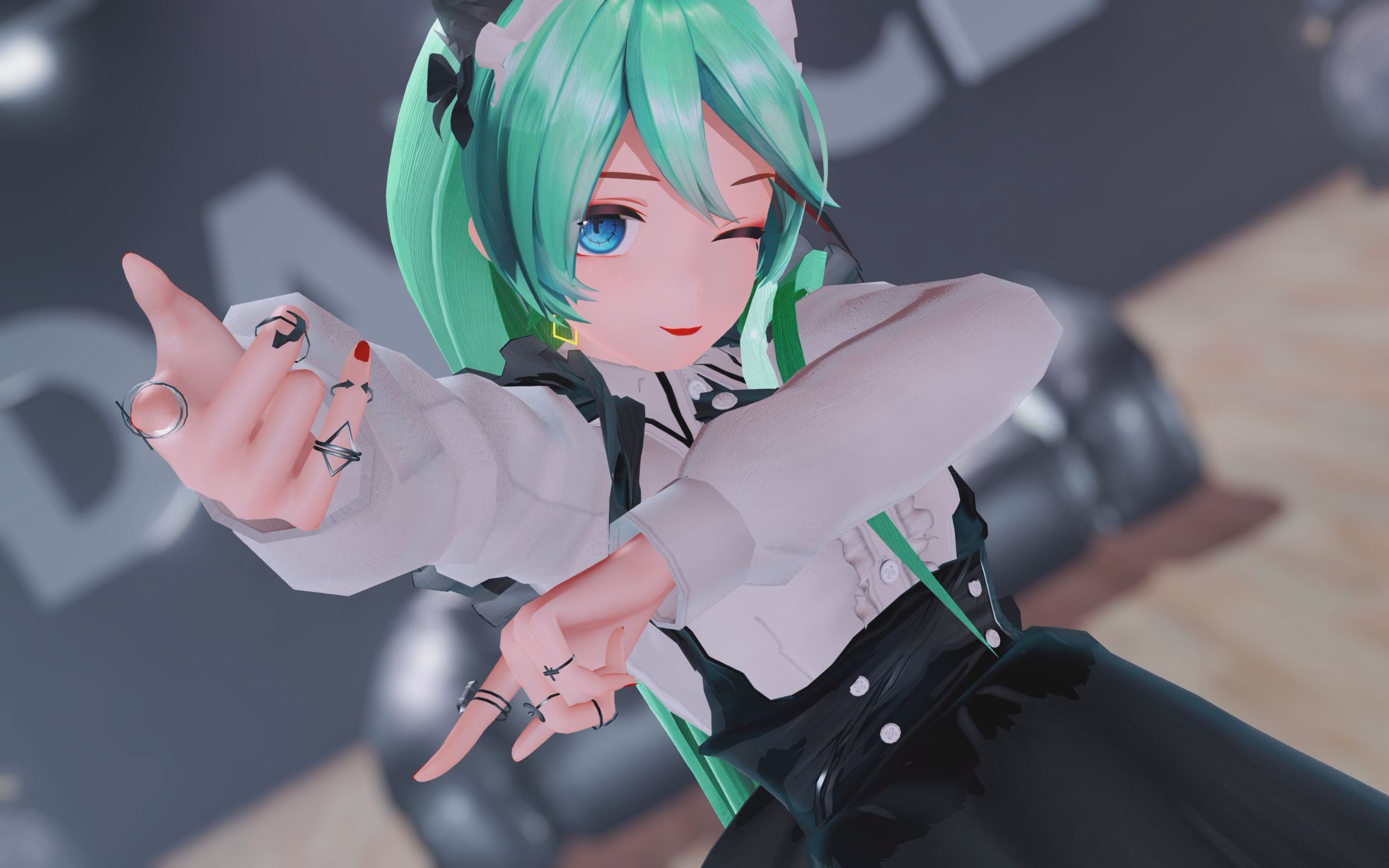 4k【yyb式初音】女人,你在玩火01