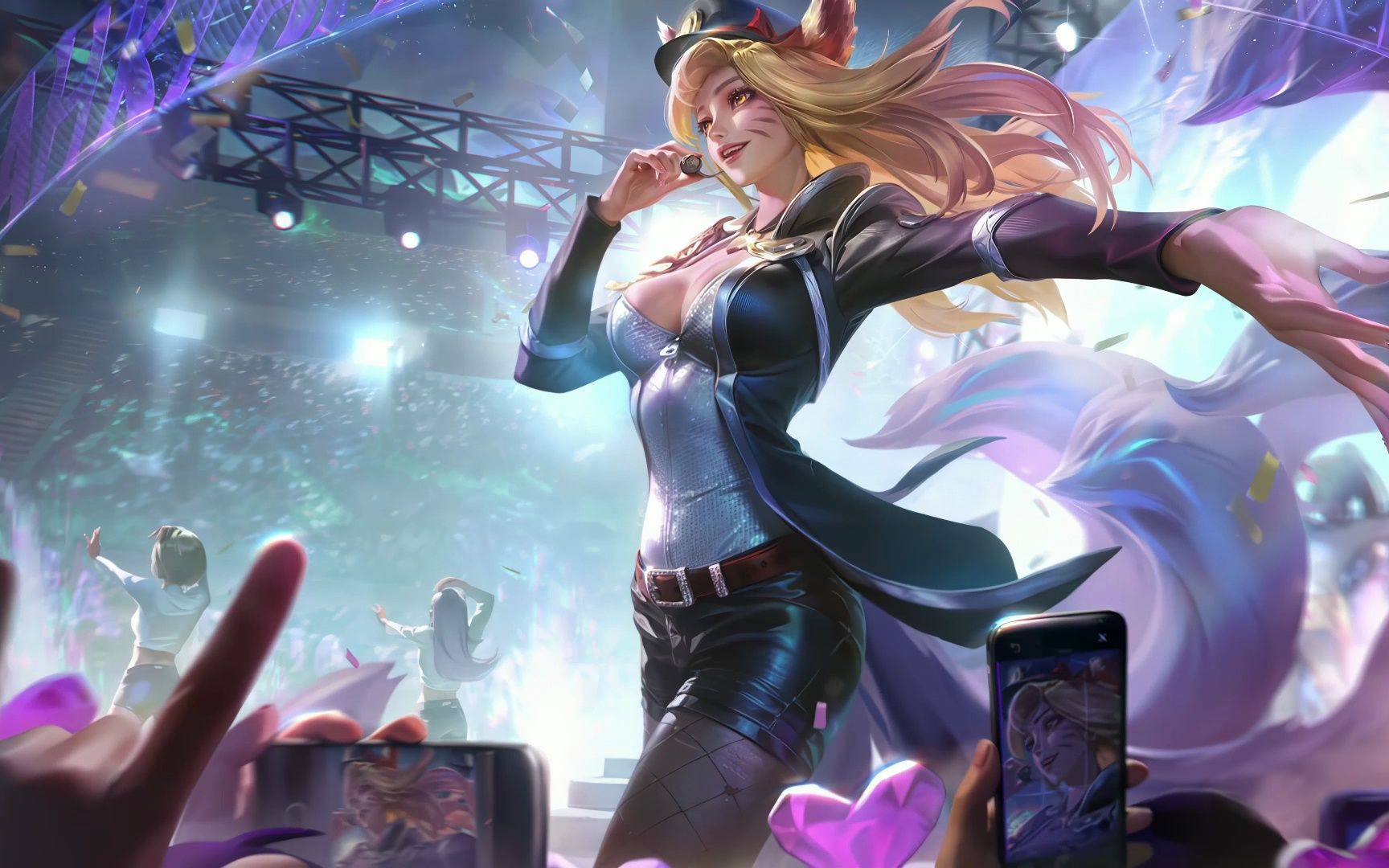 偶像歌手 阿狸 皇室鸢尾!我狸真的很美!