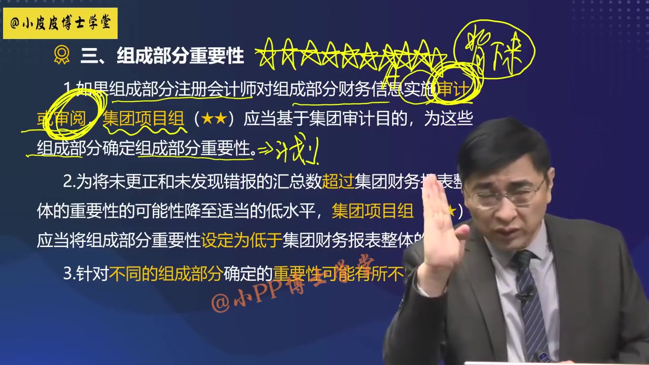 【张敬富 审计】2023注册会计师 2023注会 2023cpa 审计 张敬富