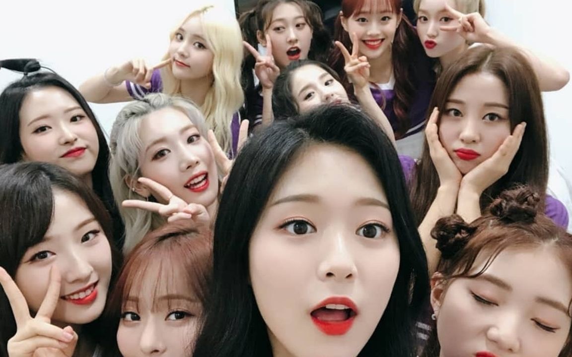 韩国女团本月少女loona饭拍视频 本月少女fact in star近距离直拍 河
