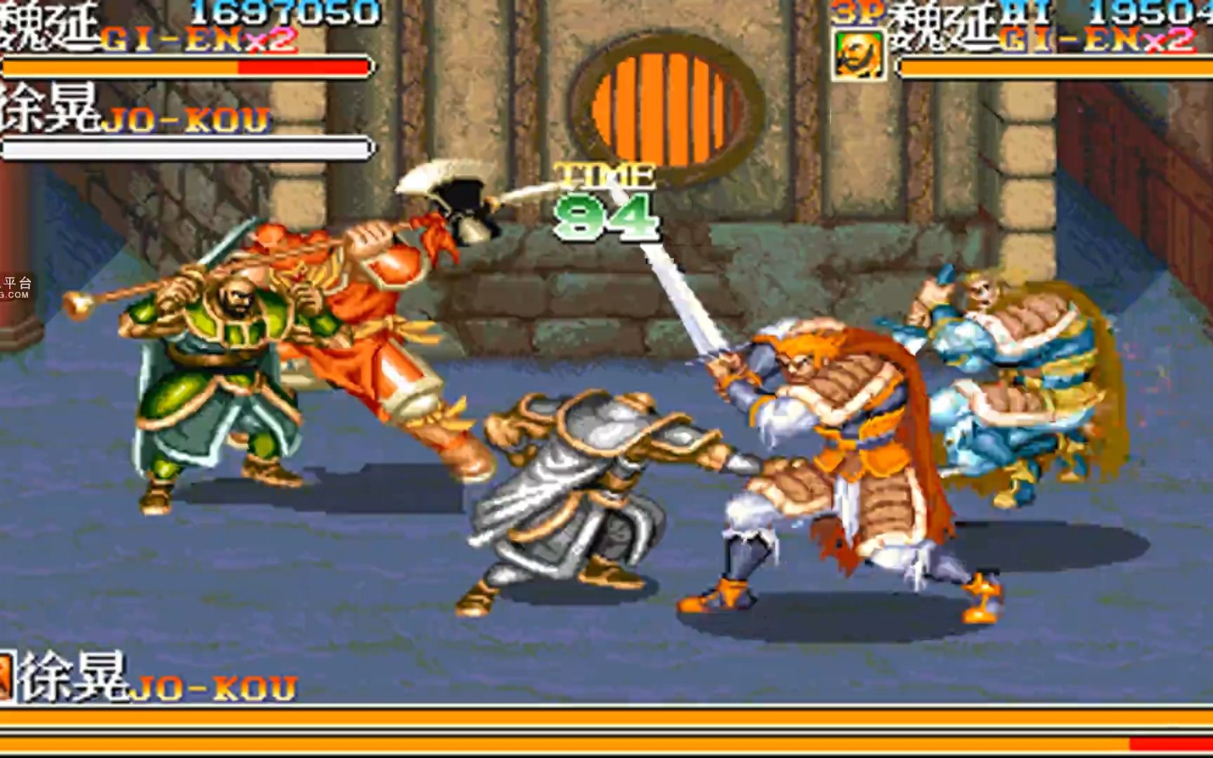 怀旧经典街机游戏三国志2夏侯恩复仇(8)