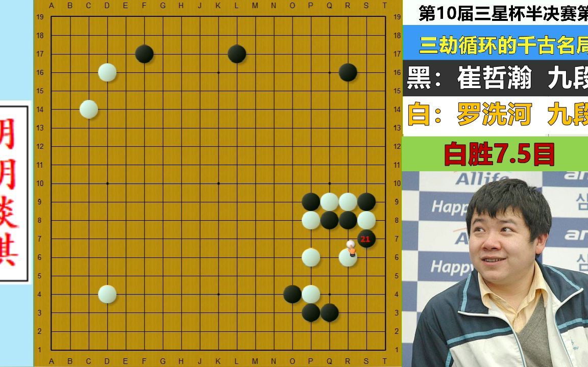 罗洗河智商大爆发的名局:三劫循环也能分出胜负,神猪一战封神!