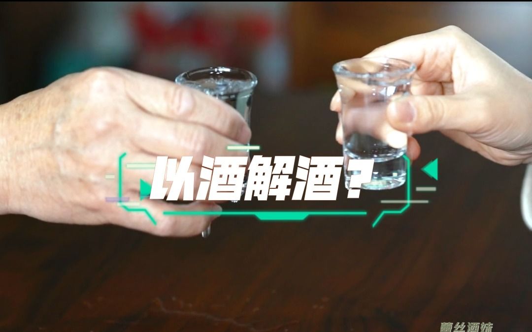 解酒小妙招以酒解酒哔哩哔哩bilibili