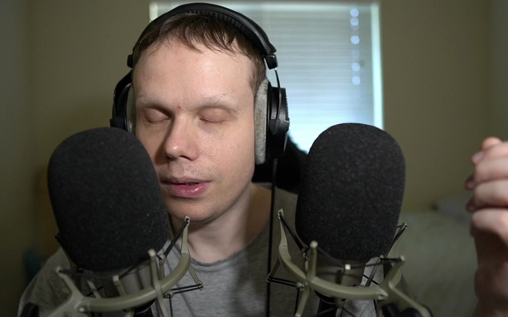 asmr hand sprain and lots of ok sounds whisper