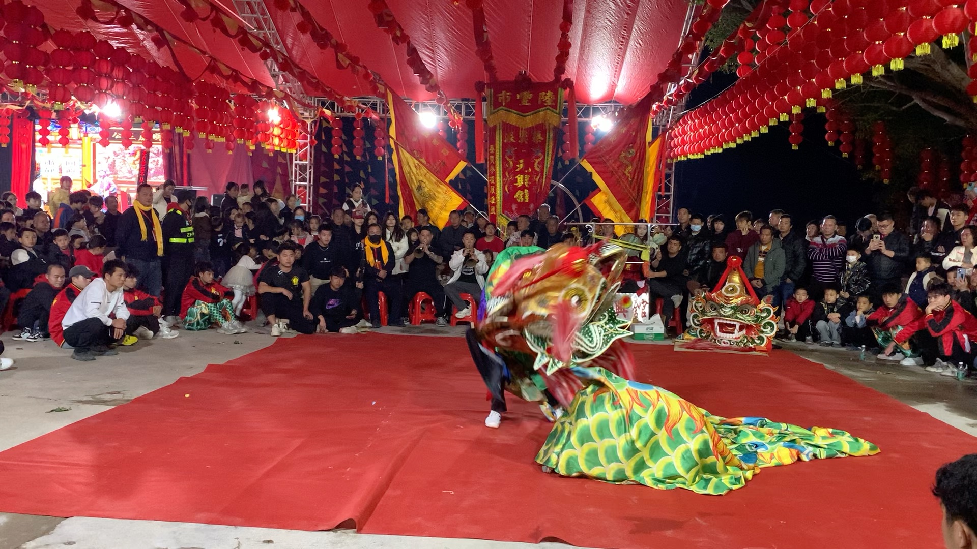 陆丰南塘元興舘1月8号南塘潭头演出