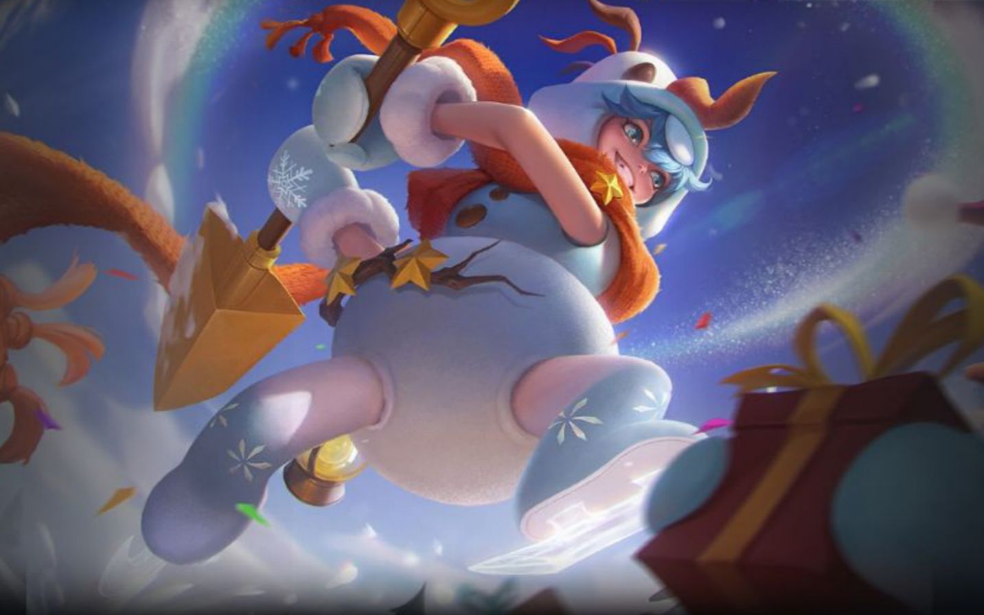 曙光英雄:残影【雪原童趣】 皮肤鉴赏