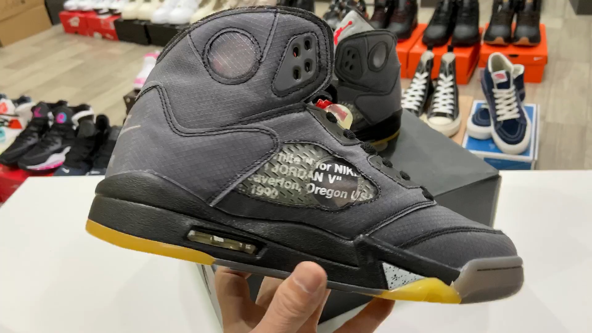 乔丹air jordan 5 retro 乔丹aj5代黑武士