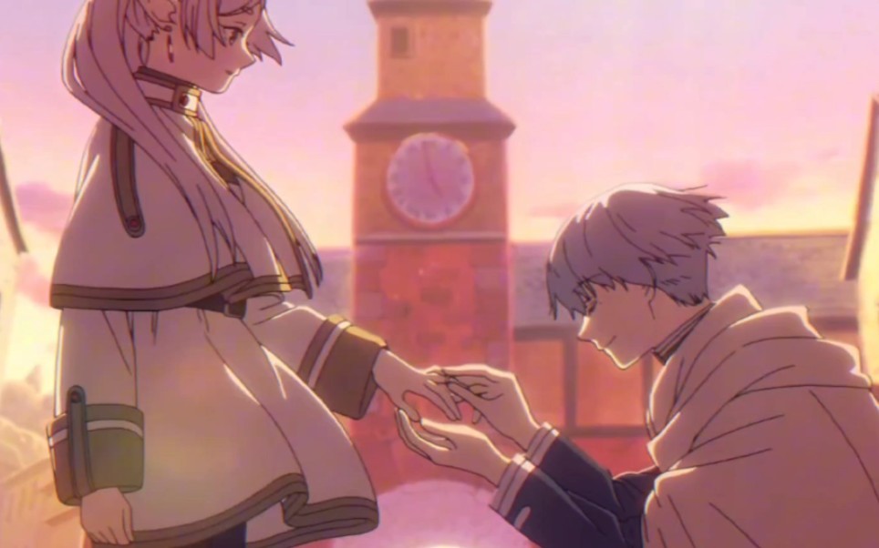 辛美尔,你在给芙莉莲戴戒指的那三十秒里,你想的是自己短暂的寿命和