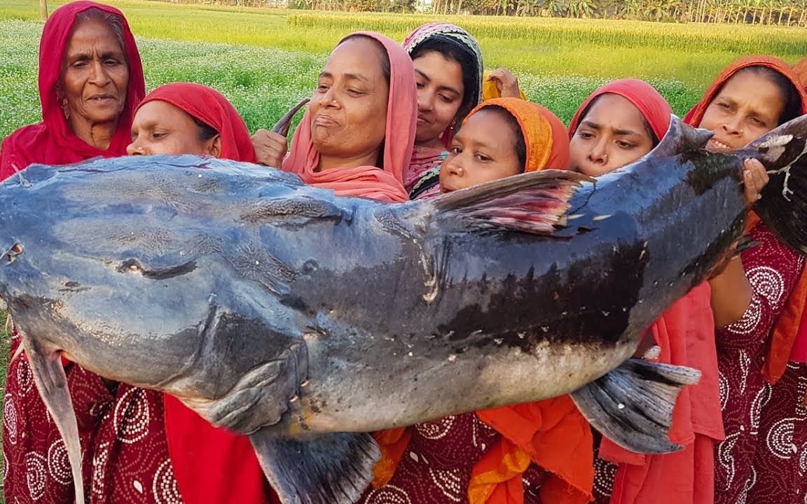 印度恒河赫赫有名,河里长大的鱼更是与众不同,这鱼你敢吃吗?
