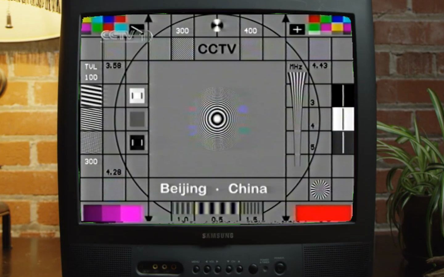 【vhs】2001年7月14日央一申奥晚会结束后的再见图 测试卡