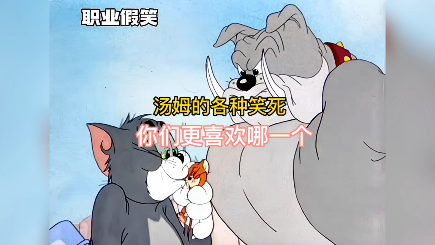 汤姆的各种笑死,我快要笑不活了,你们更喜欢哪一个