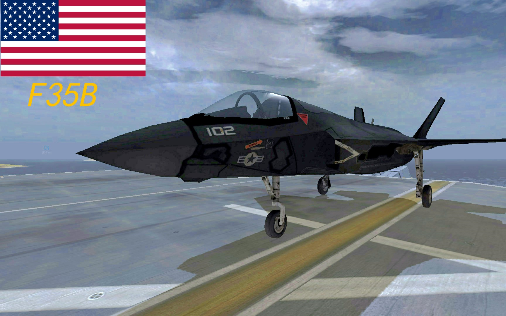 战地2肥电f35b垂直起降战机