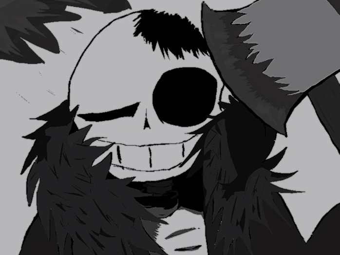 [恐惧]horror sans 绘画