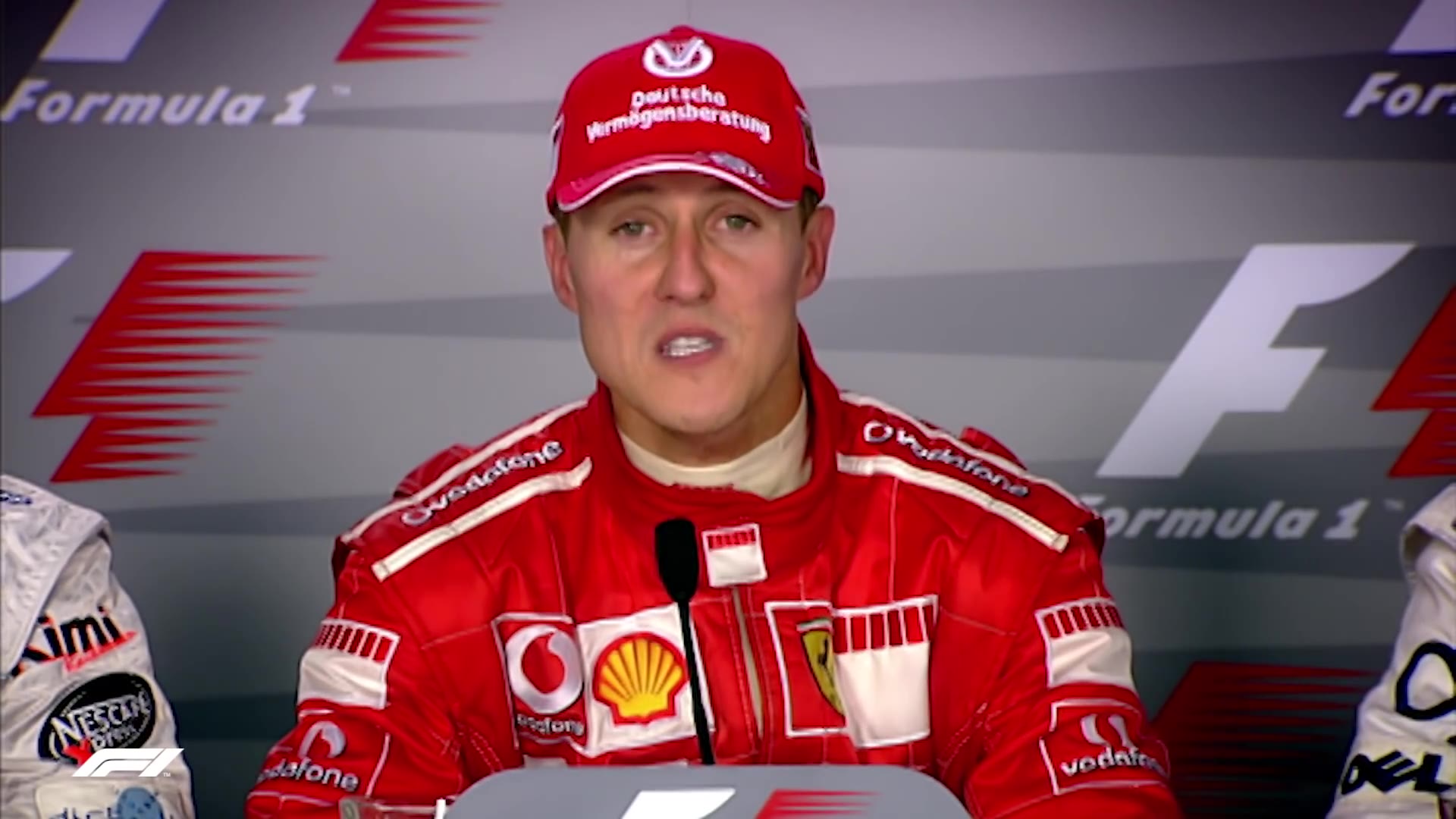 传奇车手舒马赫在法拉利的最后一场比赛2006年巴西大奖赛