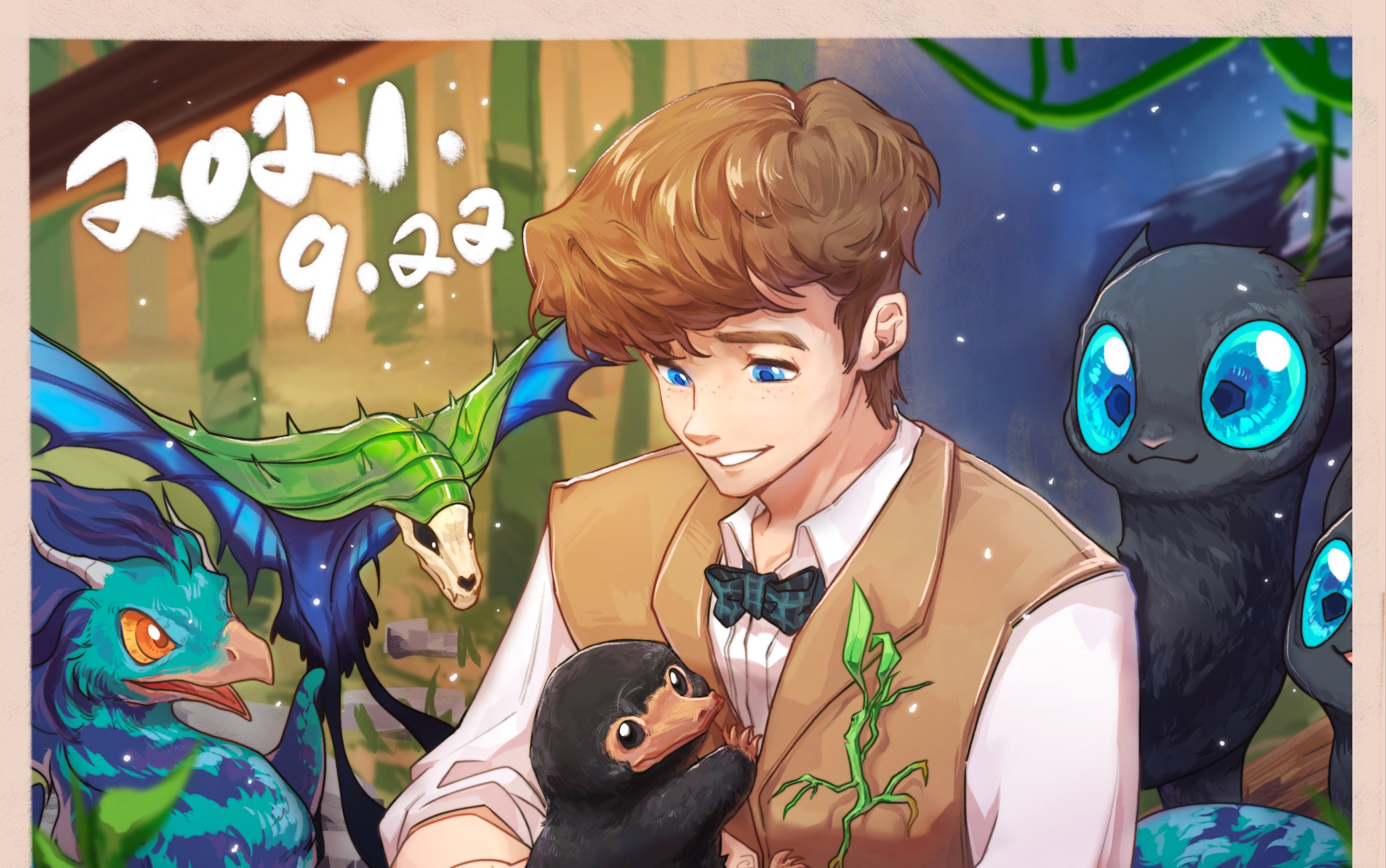 【fb/纽特个人向混剪】进来感受男妈妈的为母则刚!