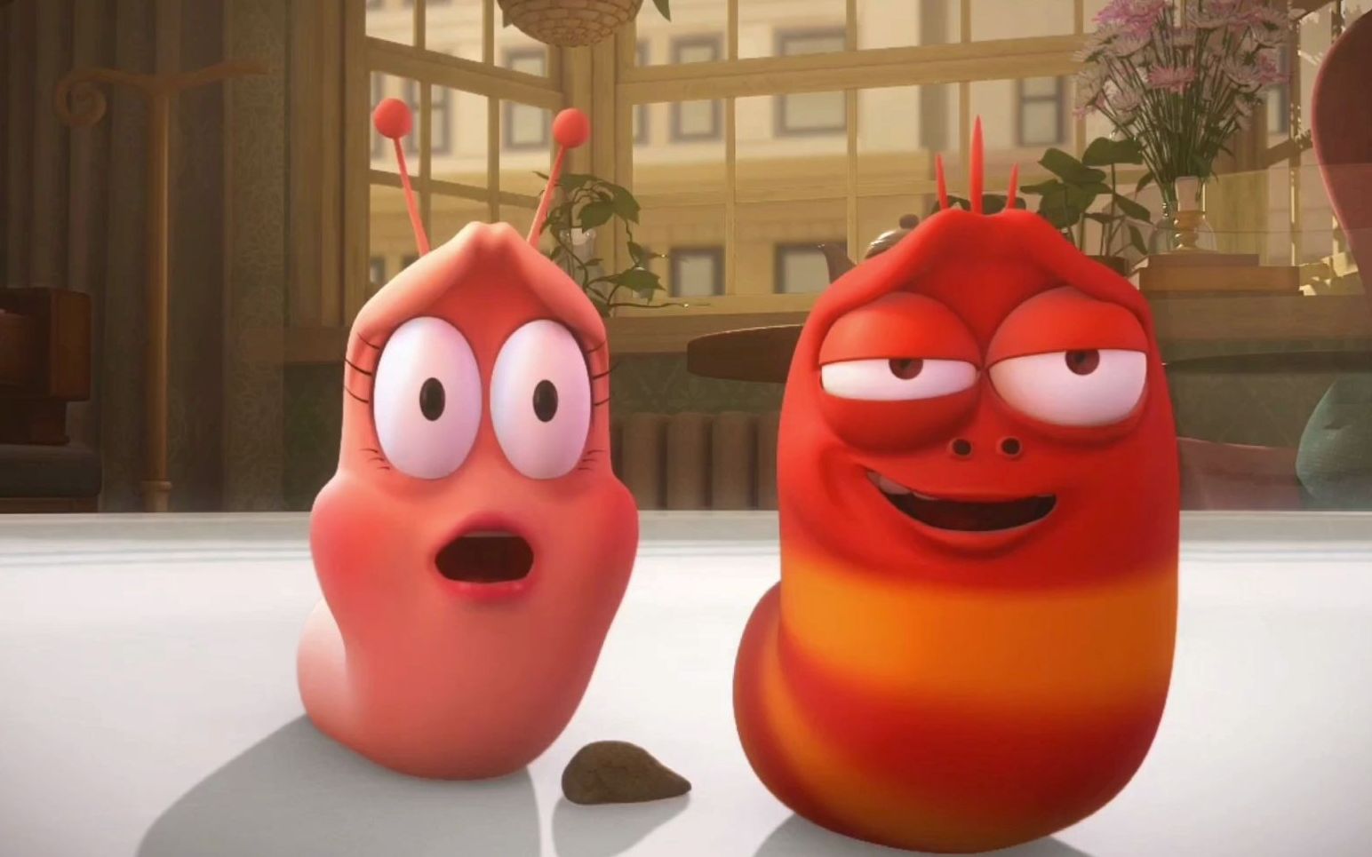 爆笑虫子:大黄吃的太多,变成了一个胖子,为了表白健身成肌肉男_哔哩