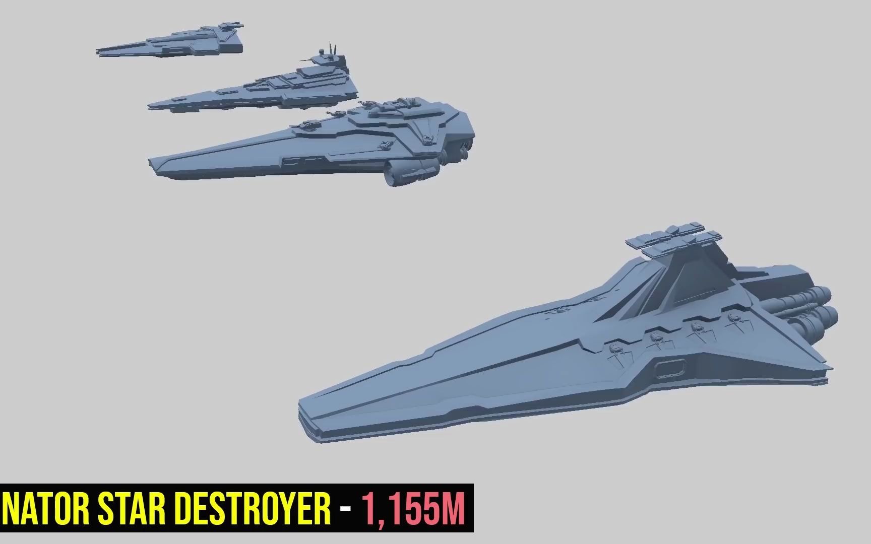 星球大战歼星舰大小对比