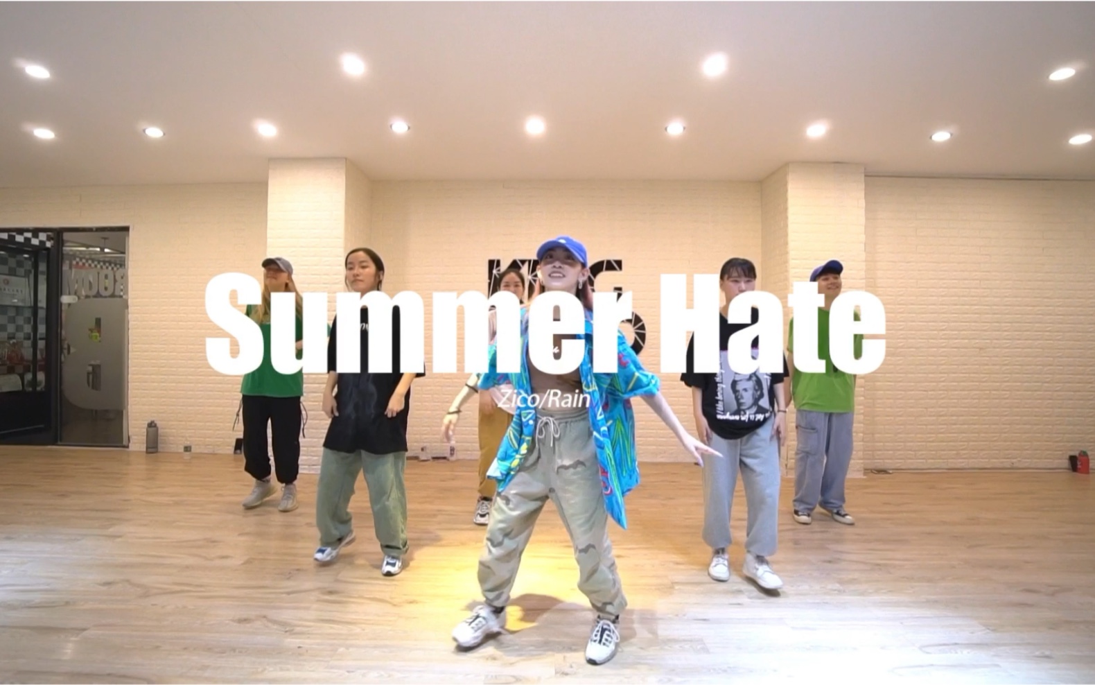 [图]【KINGLAND】《Summer Hate》hiphop 热到不自觉摇头晃脑～跟着shiney一起清凉一下吧～