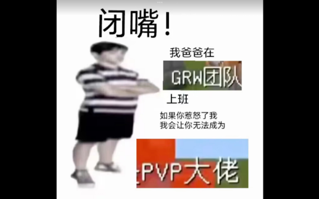 GRW团队招生,只收pvp大佬哔哩哔哩bilibili