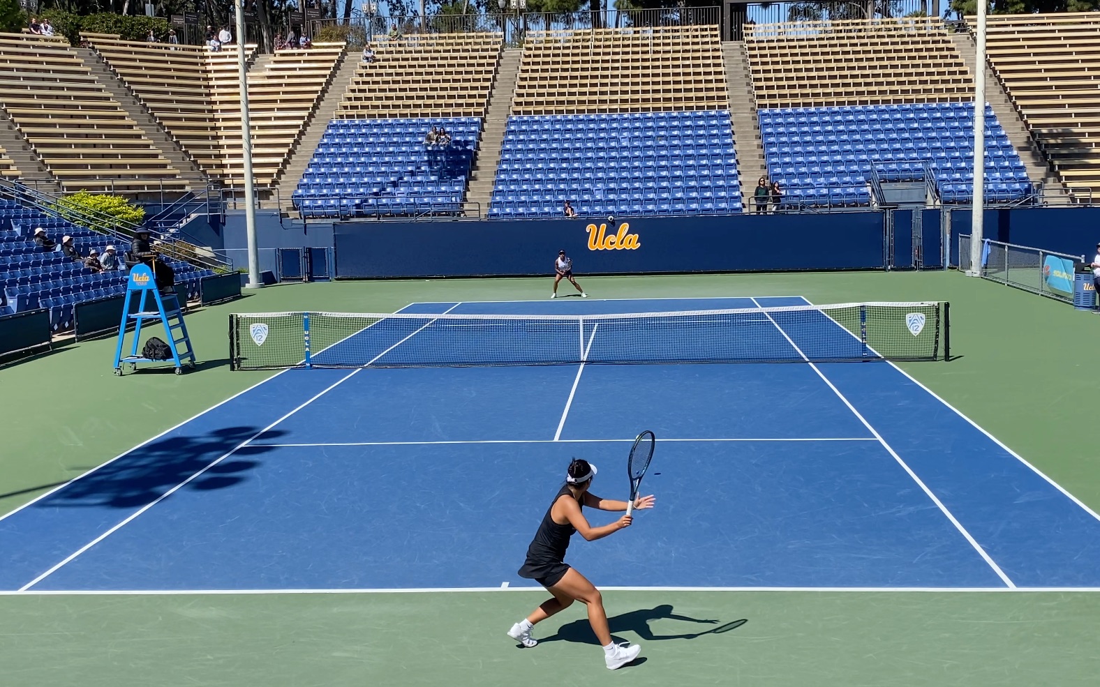 3月25日 ucla vs 伯克利 女子網球一號單打