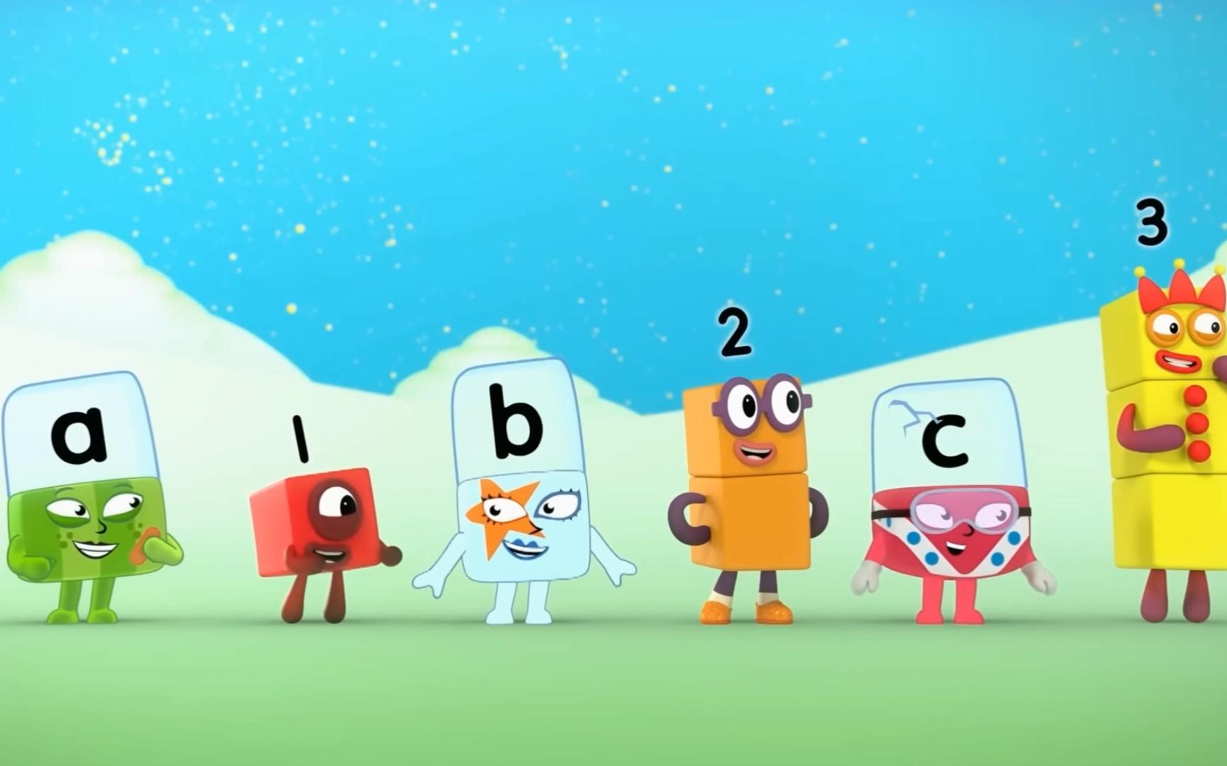 [图]交朋友 Numberblocks& Alphablocks |数字方块宝宝数学幼儿英语启蒙动画自然拼读字母学习 阅读数字积木方块数字乐园