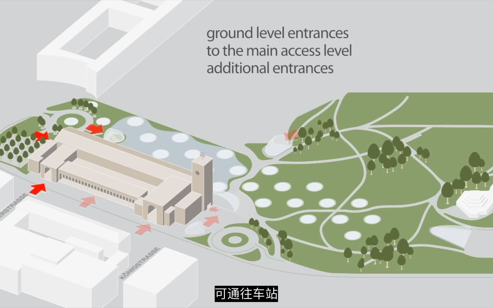 斯图加特21火车,站区方案设计部分介绍哔哩哔哩bilibili