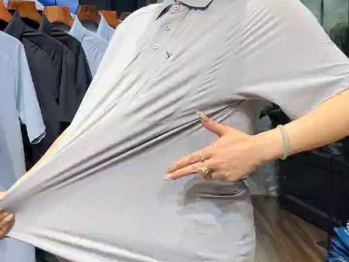 d2682小迪dulis系列冷感冰丝polo#大嘴衣说#错过拍大腿#户外#无性别穿