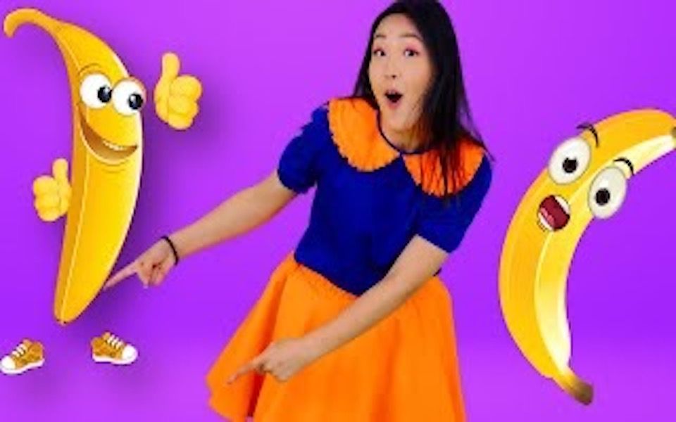 [图]五香蕉歌 Five banana song CutieKids_可爱儿童