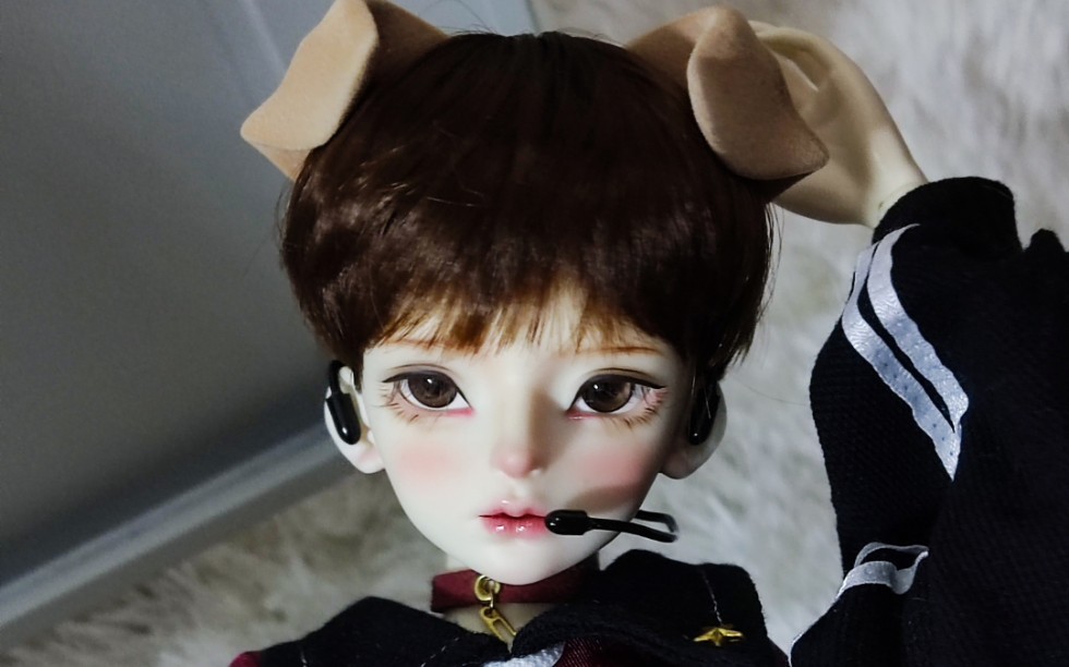 活动作品10r实现bjd耳麦自由全家变身小偶像