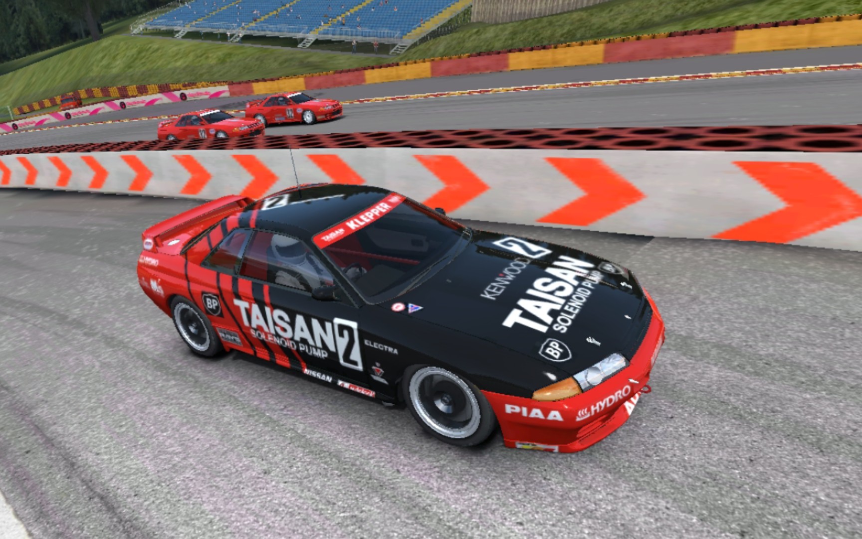 第一次玩真实赛车3,请问这个是叫走线吗?