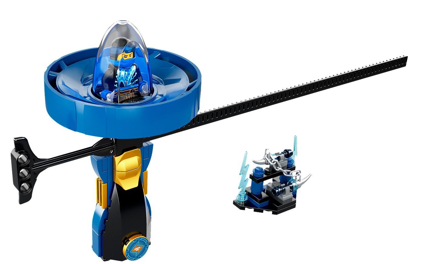 乐高lego70635幻影忍者旋转大师杰拼搭搬砖视频