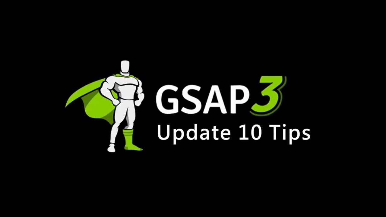 【GSAP3 Update 10 Tips  05】动画影格功能哔哩哔哩bilibili