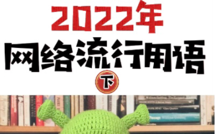 2022年网络流行语(下)哔哩哔哩bilibili