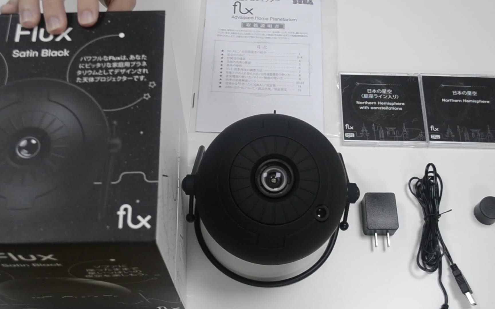 世嘉星空投影仪flux 使用操作视频